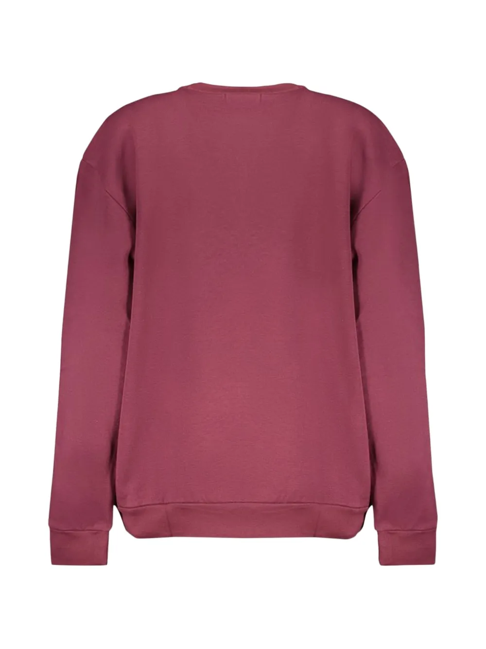Cavalli Class Sweater met jaguarprint en logodetail Paars