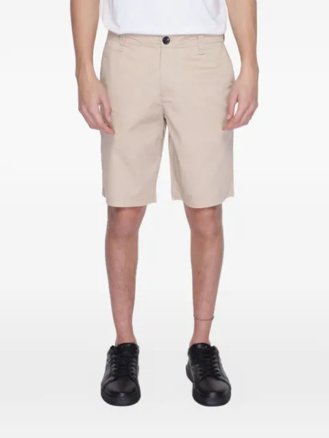 Armani Exchange logo-detail chino shorts