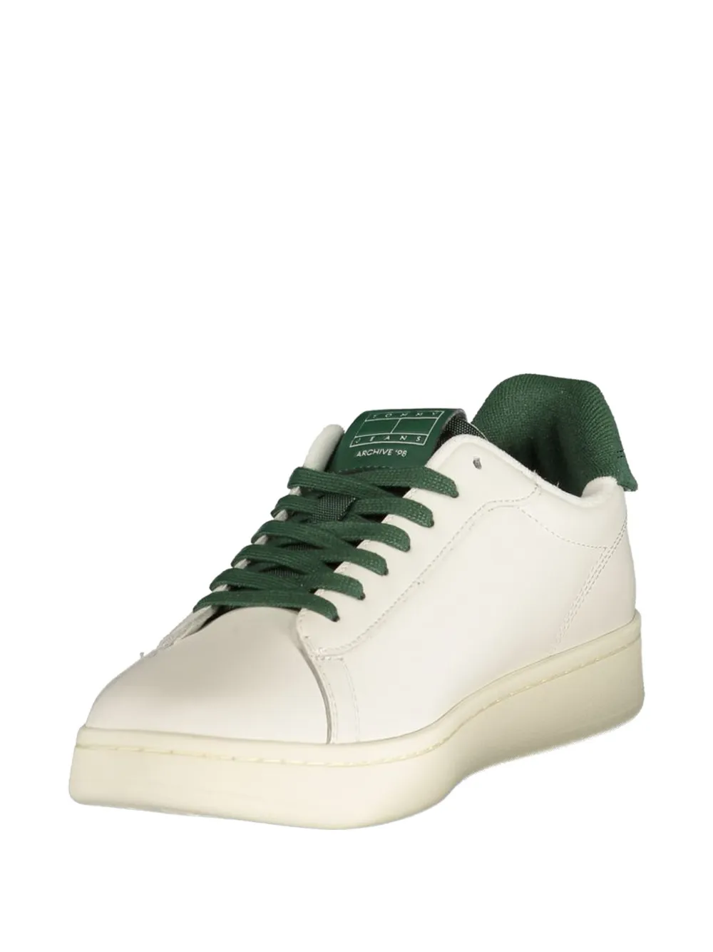 Tommy Hilfiger logo-patch sneakers Wit