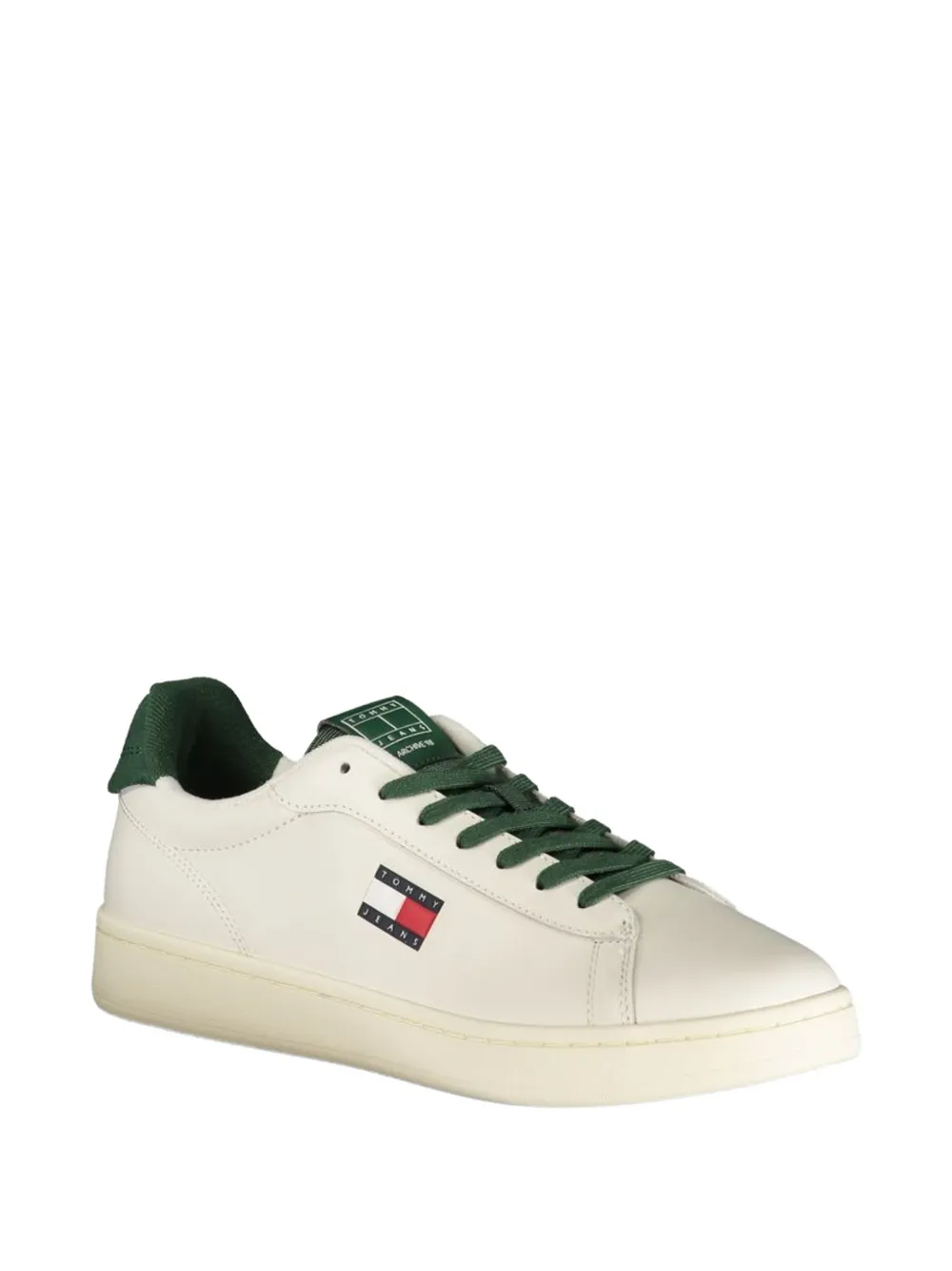 Tommy Hilfiger logo-patch sneakers Wit