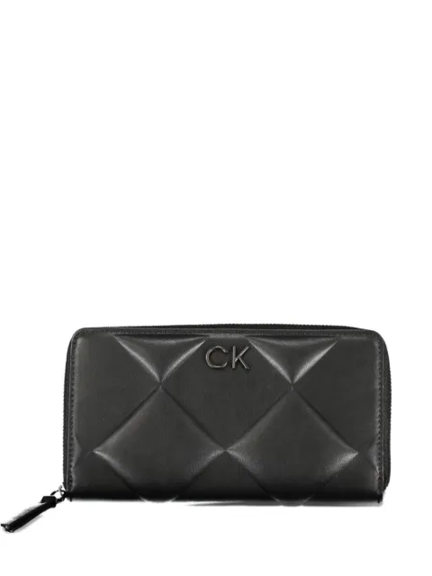 Calvin Klein quilted zip-around wallet