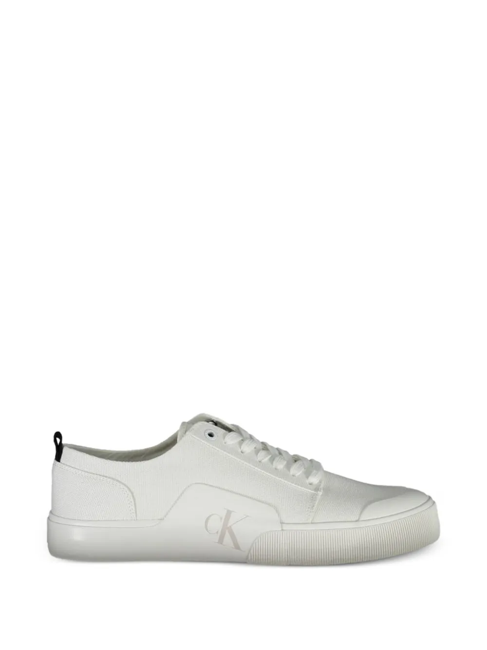 Calvin Klein logo-print sneakers - Bianco