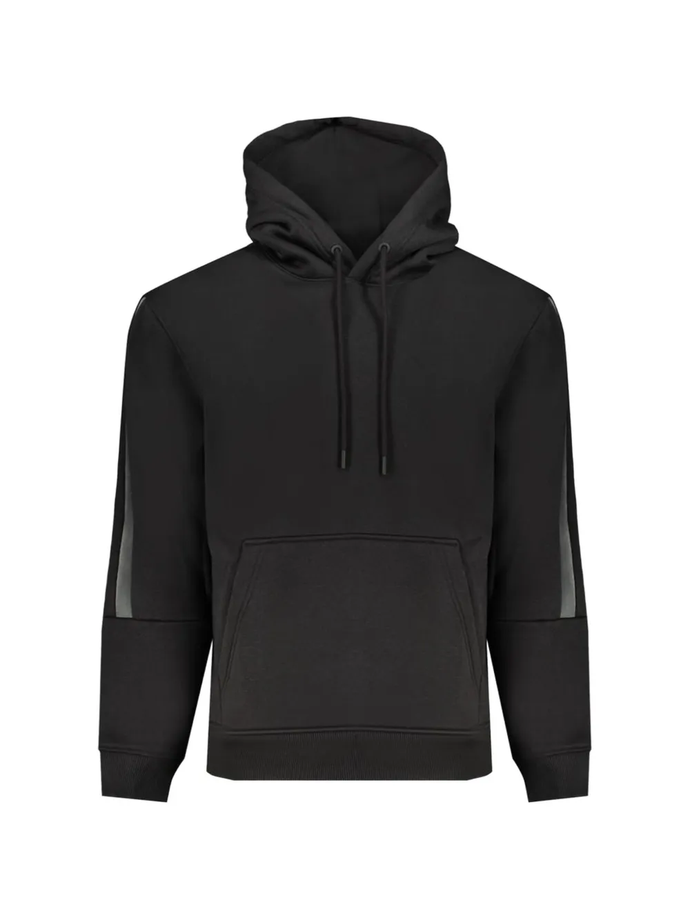Calvin Klein Jeans contrast-panel hoodie - Schwarz