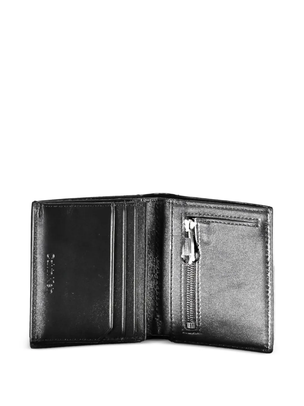 Calvin Klein Portemonnee met logoprint Zwart