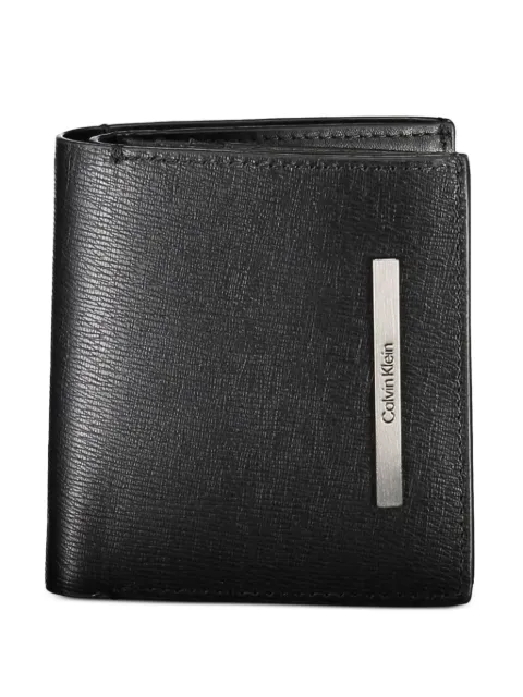 Calvin Klein logo-plate bifold wallet