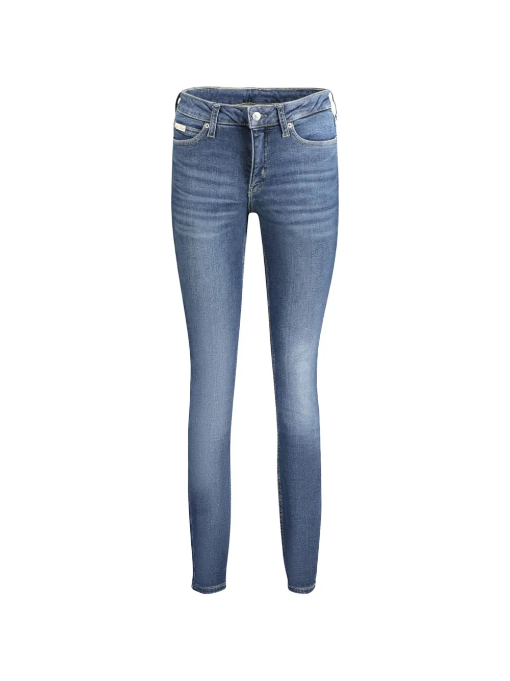 Calvin Klein faded skinny-jeans - Blau