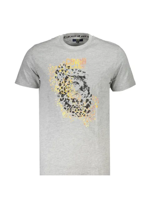 Cavalli Class leopard-print T-shirt