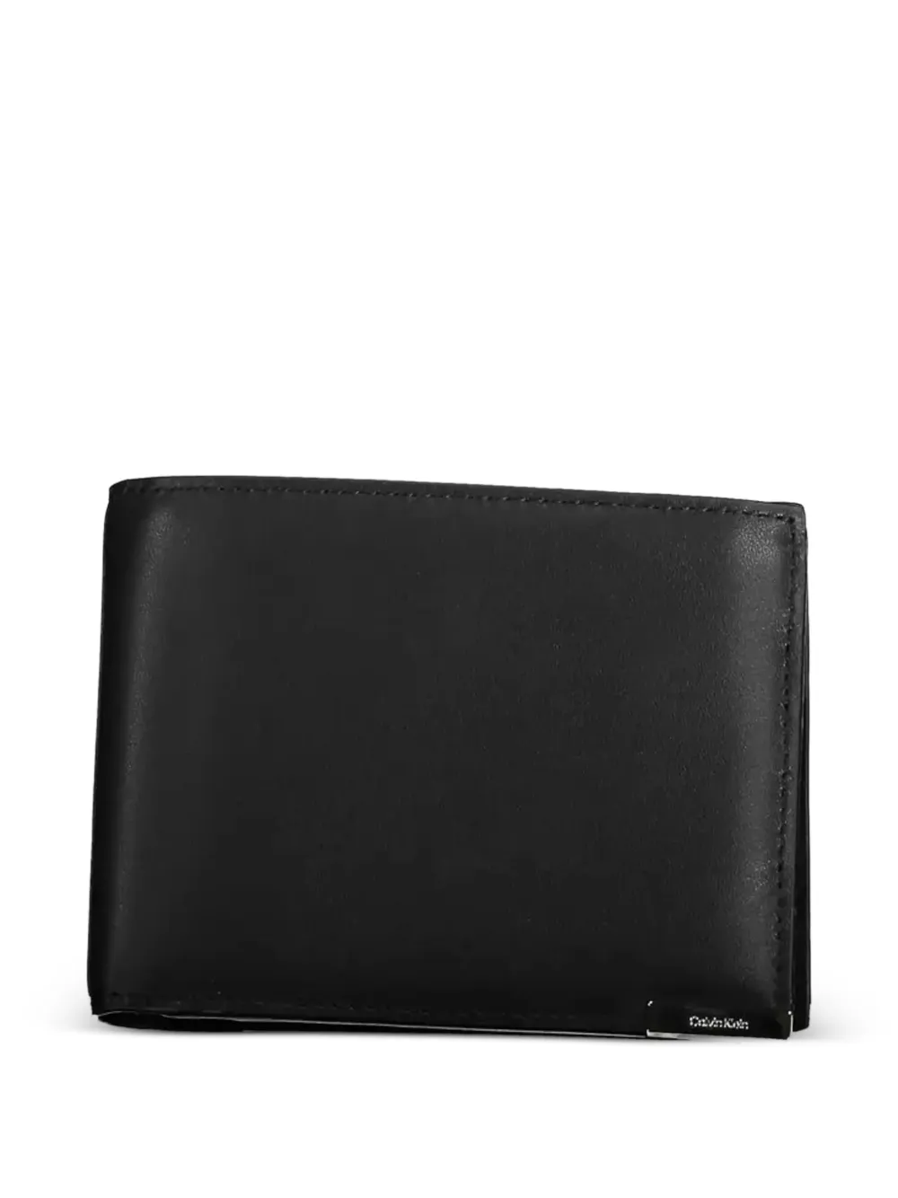 Calvin Klein Leren portemonnee Zwart