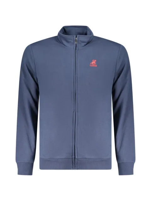 U.S. Grand zip-up high-neck sweater