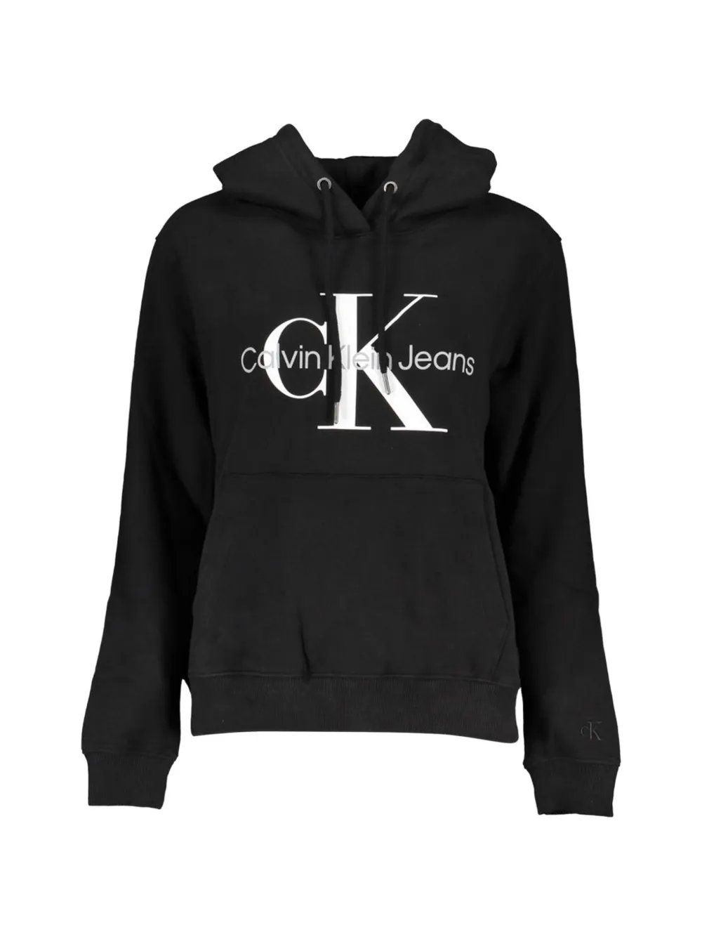 Calvin Klein logo-print hoodie - Nero