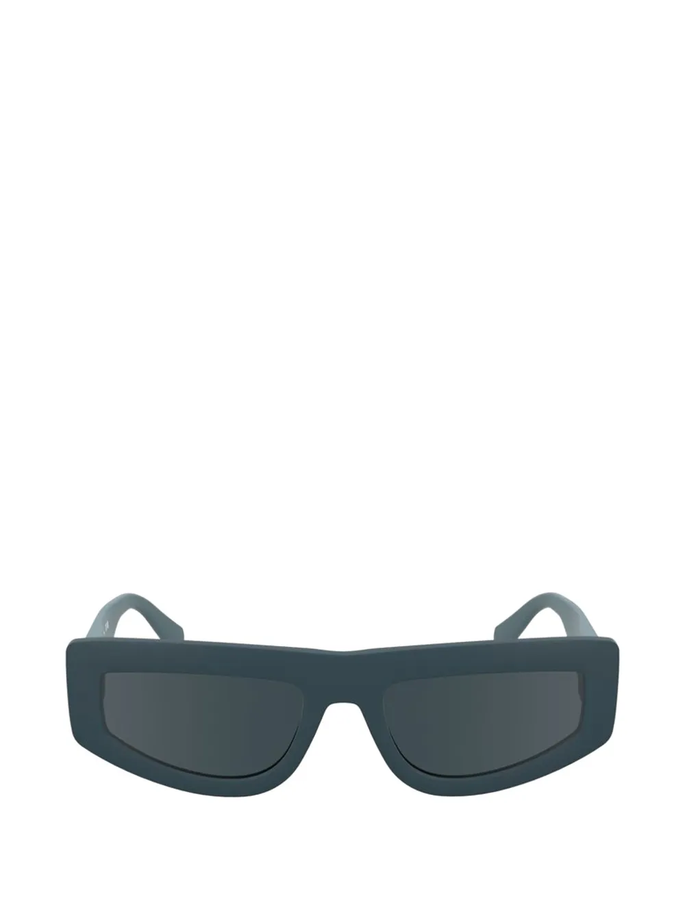 Calvin Klein rectangle-frame sunglasses - Blu
