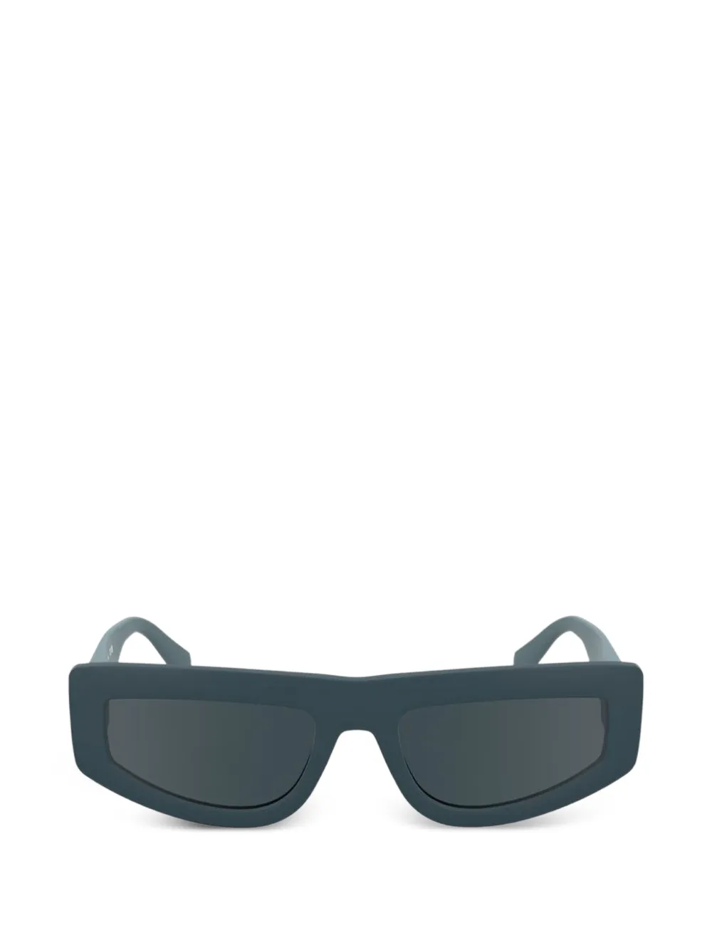 Calvin Klein rectangle-frame sunglasses - Blau