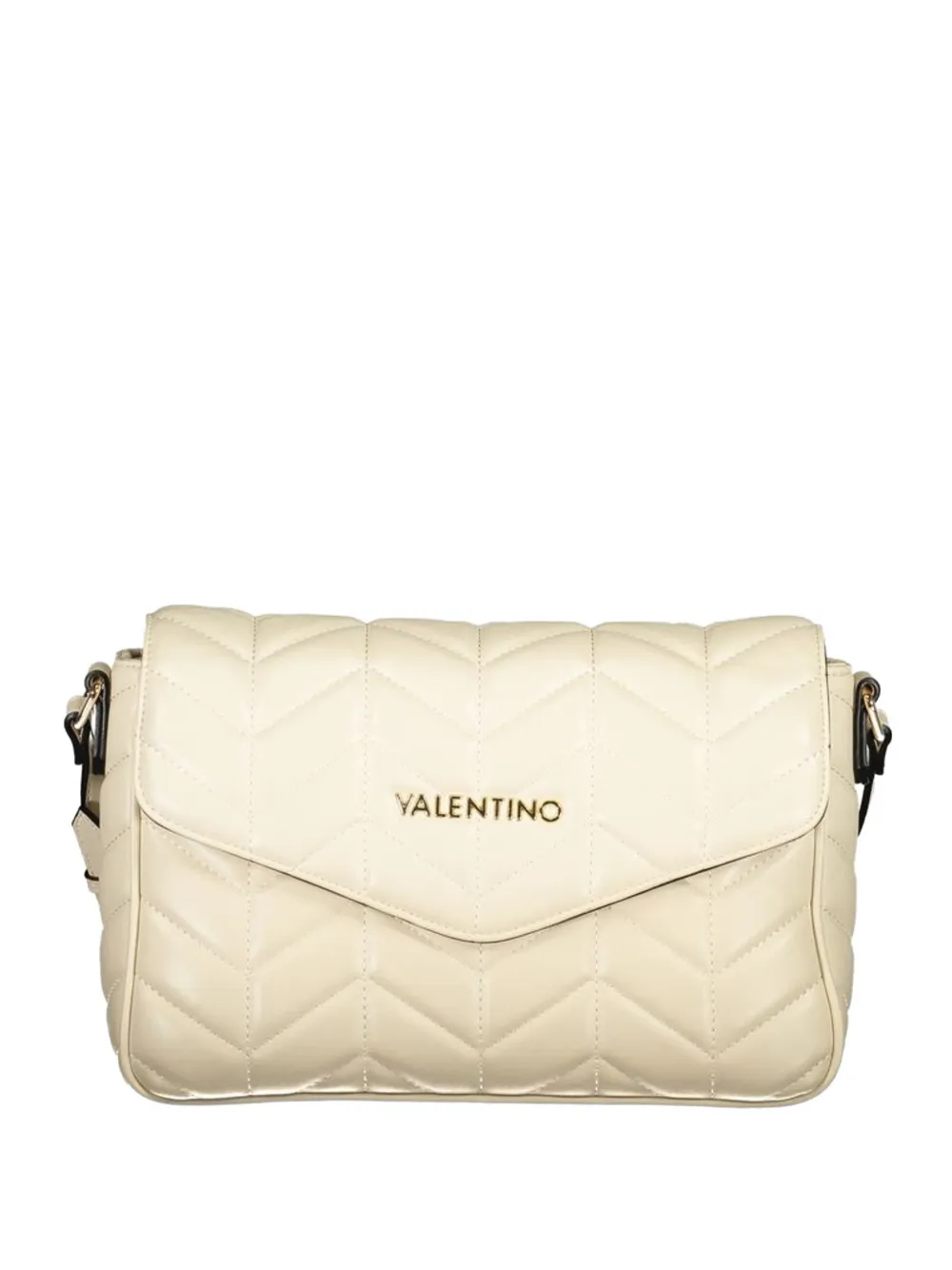 MARIO VALENTINO chevron quilted crossbody bag - Toni neutri