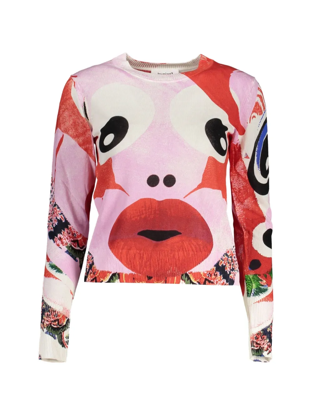 Desigual abstract-pattern sweater - Toni neutri