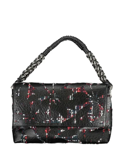 Desigual laser-cut floral tote bag