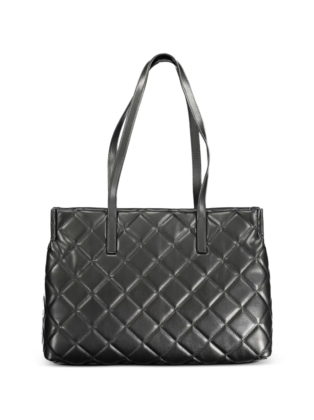 MARIO VALENTINO Gewatteerde shopper Zwart