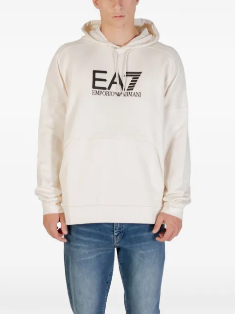 Ea7 Emporio Armani hoodie con logo estampado