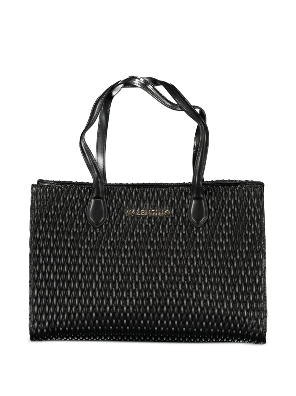 MARIO VALENTINO quilted tote bag - Nero