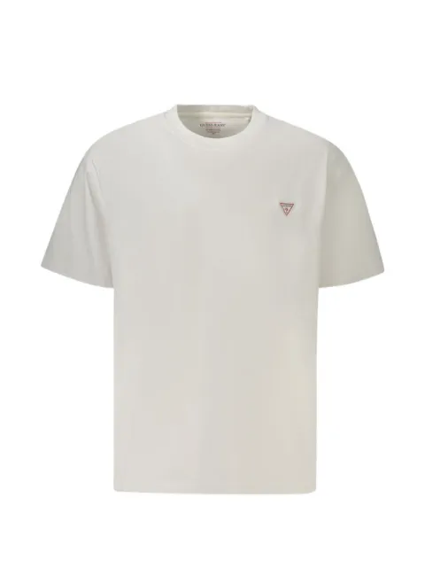 GUESS USA logo-patch cotton T-shirt