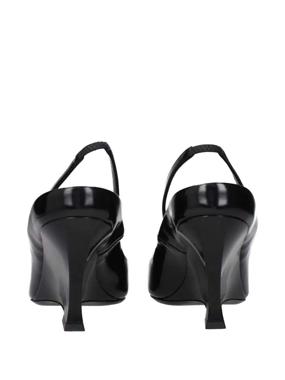 Givenchy 4G logo wedge sandals Zwart