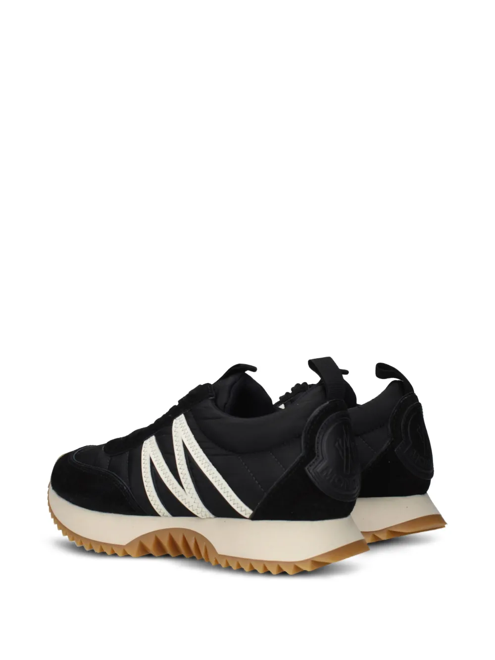 Moncler Pacey panelled low-top sneakers Zwart