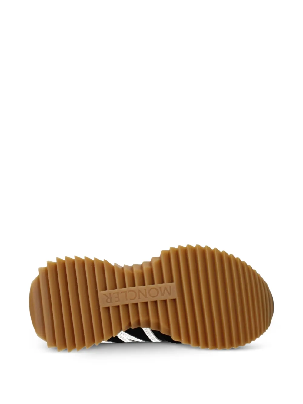 Moncler Pacey panelled low-top sneakers Zwart