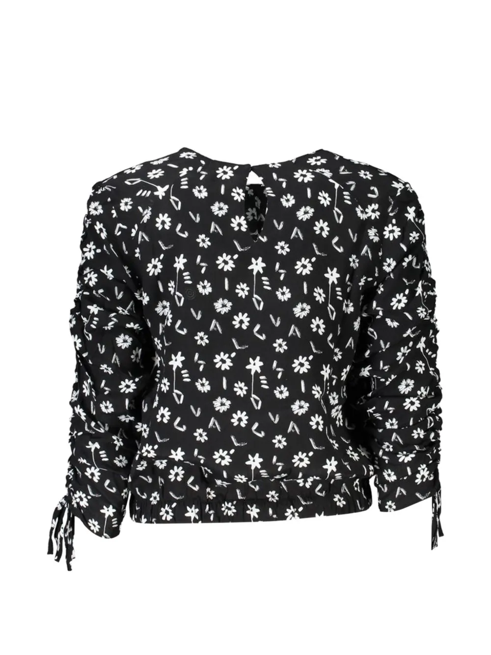 Desigual Shirt met bloemenprint Zwart
