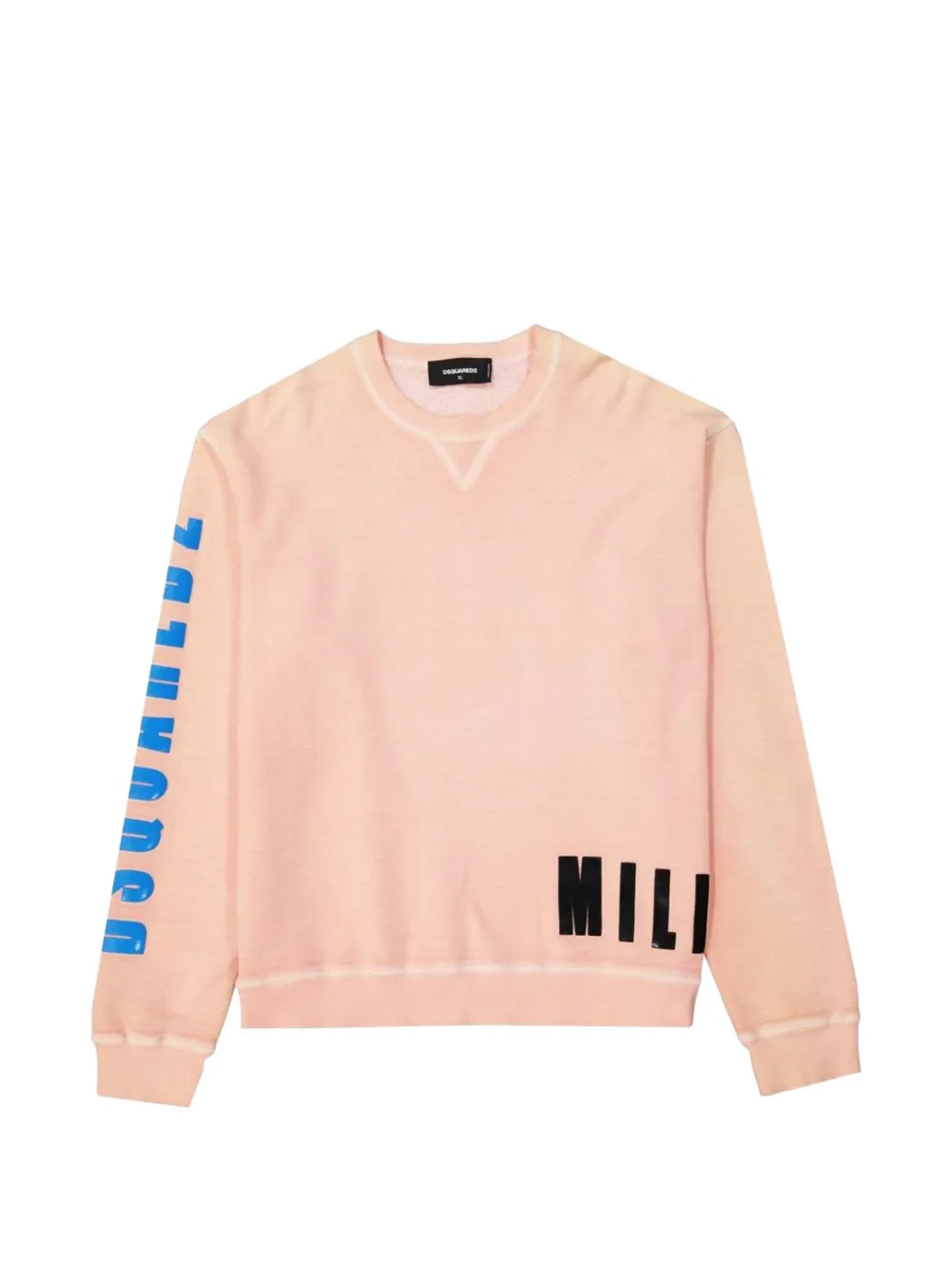 DSQUARED2 logo-print sweatshirt - Arancione