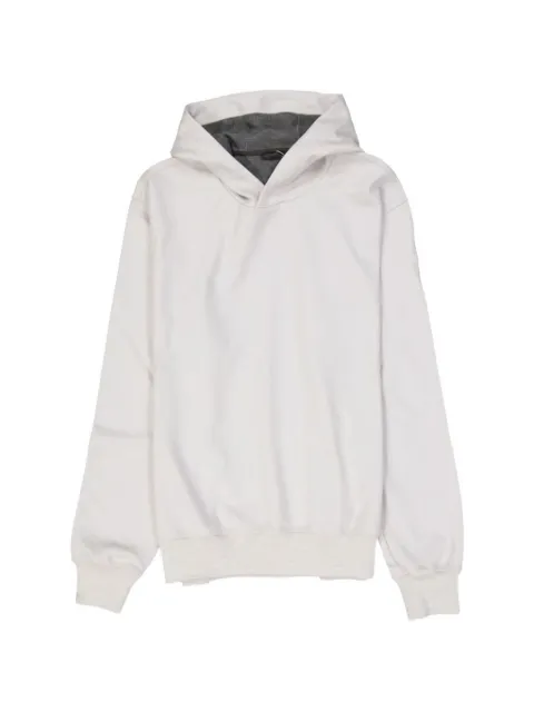 Herno logo-plaque hoodie