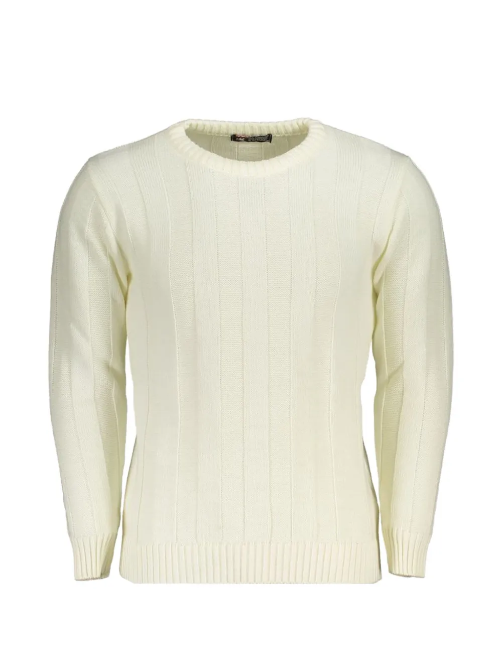 U.S. Grand ribbed-knit crew-neck sweater - Nude