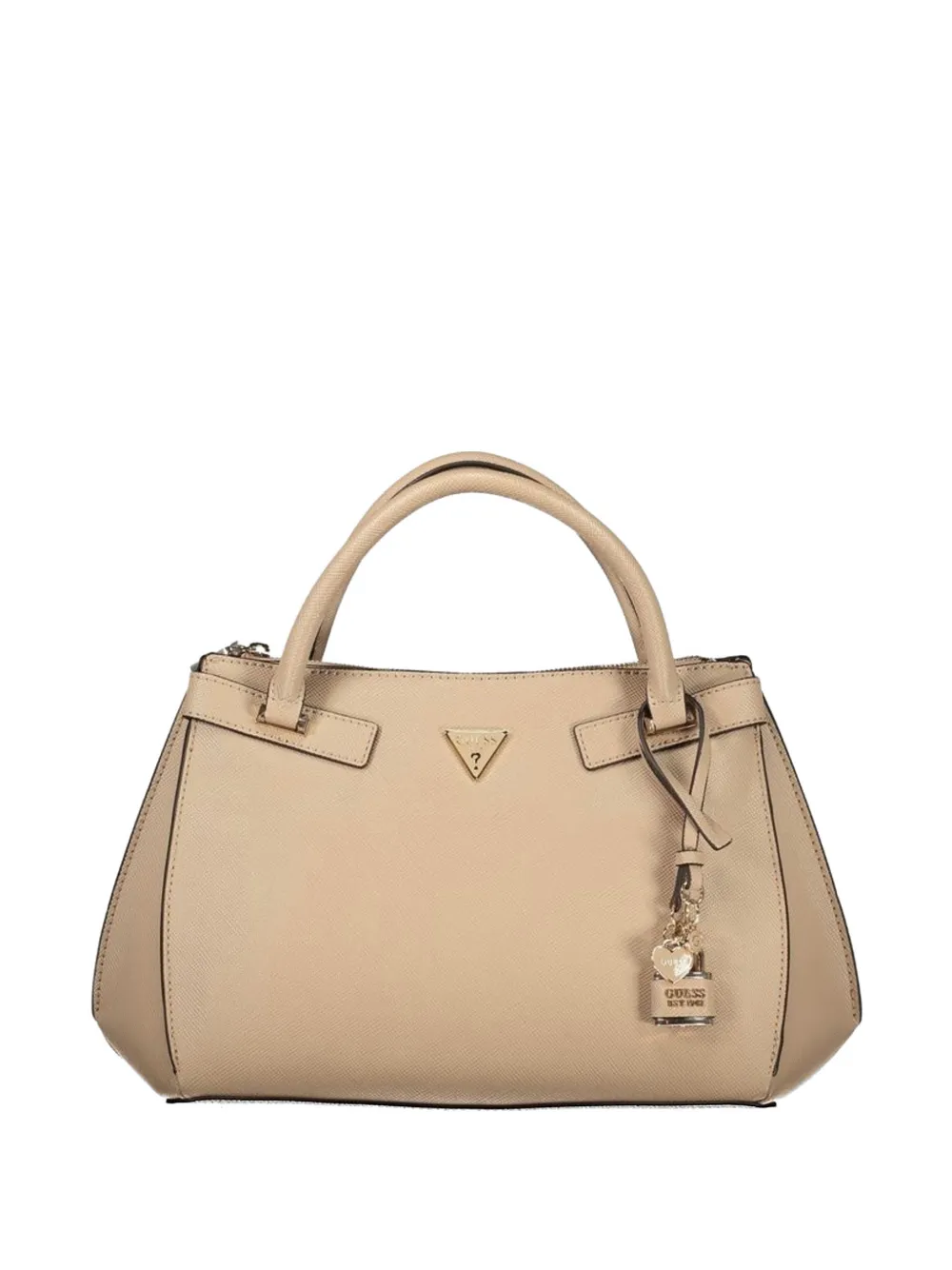 GUESS USA logo-plaque tote bag - Toni neutri
