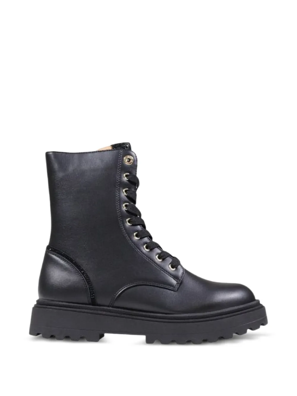 ALVIERO MARTINI 1° CLASSE bottines zippées à lacets - Noir ALVIERO MARTINI 1° CLASSE bottines zippées à lacets - Noir