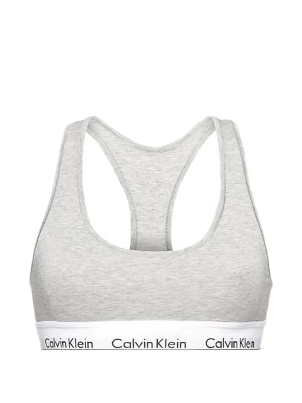 Calvin Klein Underwear cotton racerback bralette - Grau