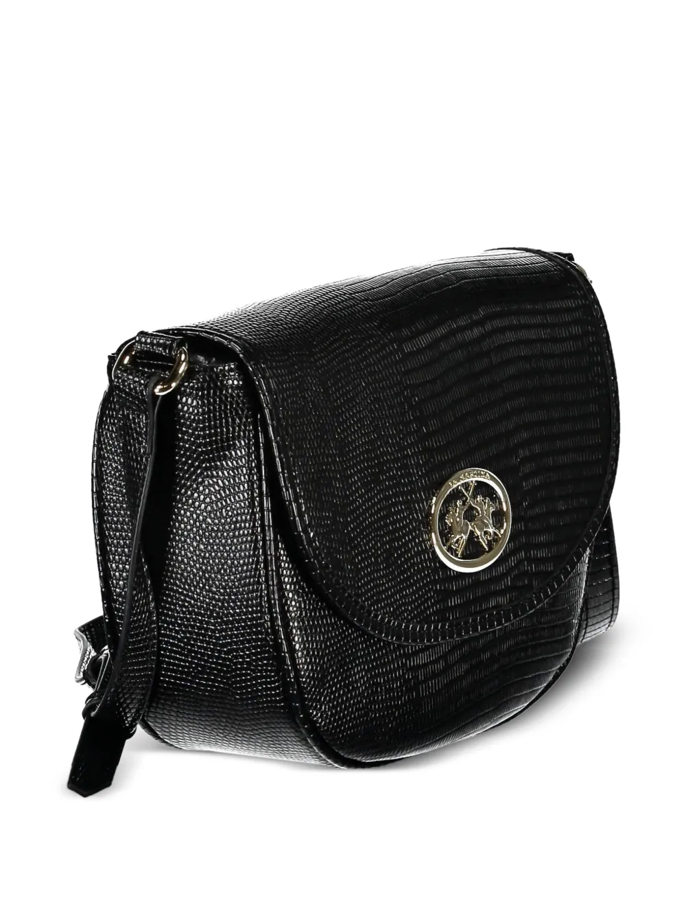 La Martina Shopper met logo Zwart