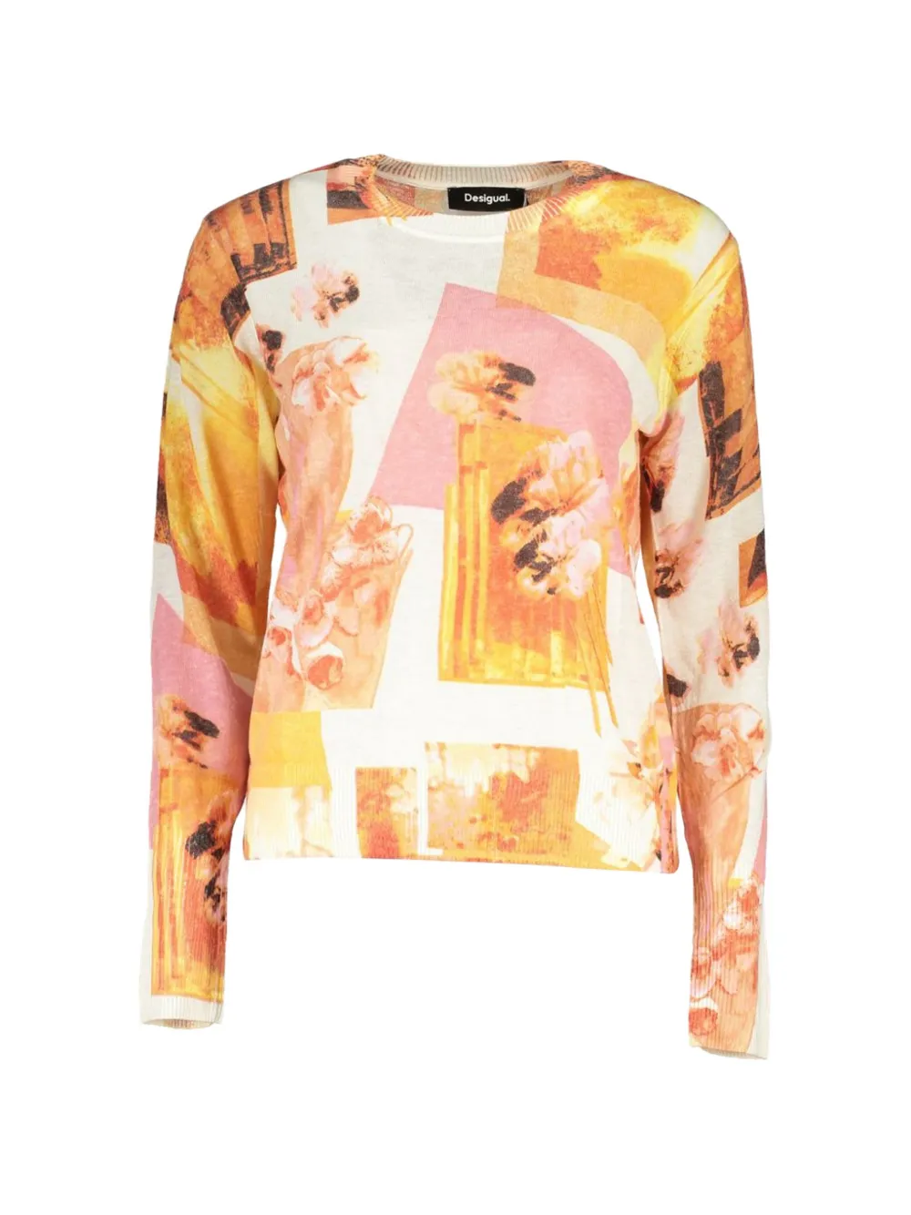 Desigual floral-print sweater - Toni neutri