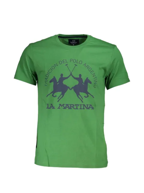 La Martina graphic-print crew-neck T-shirt