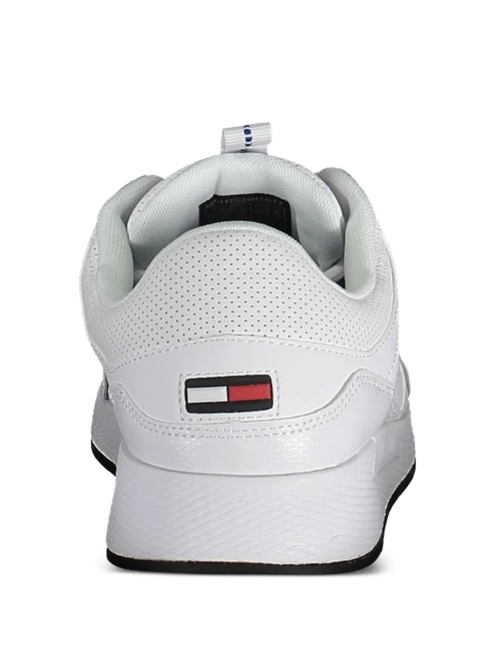 Tommy Jeans panelled logo-print sneakers Wit