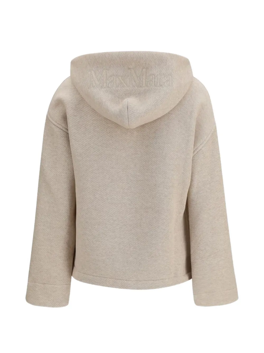 Max Mara Trui met geborduurd logo Beige