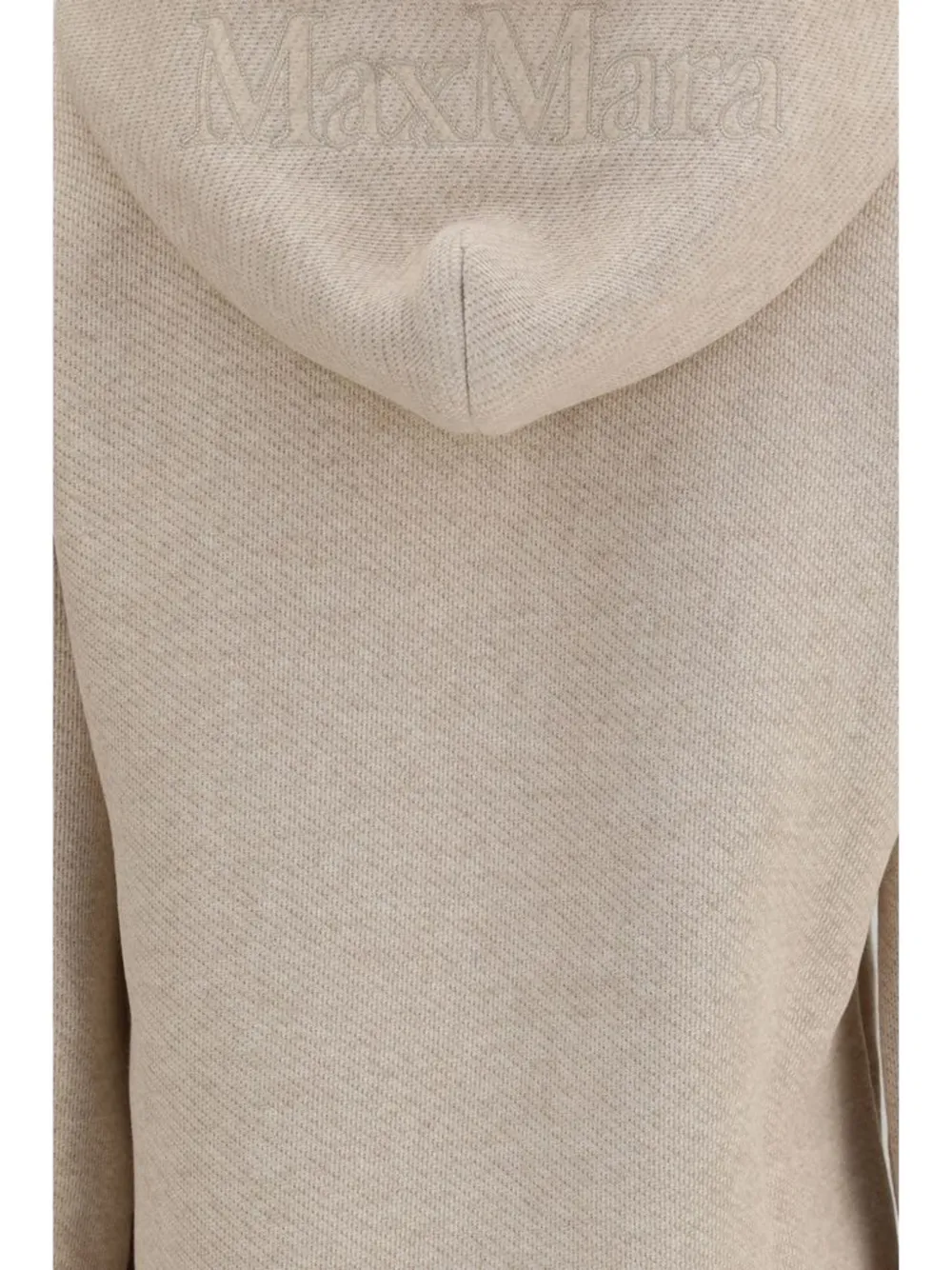 Max Mara Trui met geborduurd logo Beige