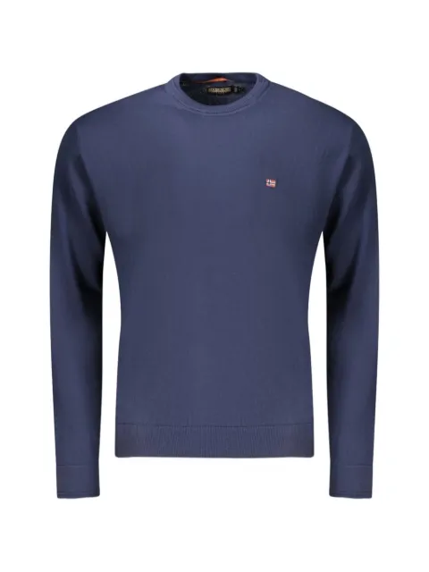 Napapijri logo-patch sweater