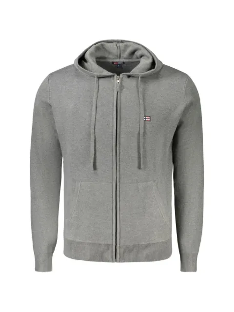 NORWAY 1963 zip-fastening cotton sweatshirt