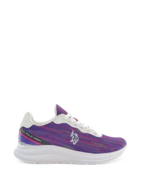 U.S. POLO ASSN. logo-detail lace-up sneakers