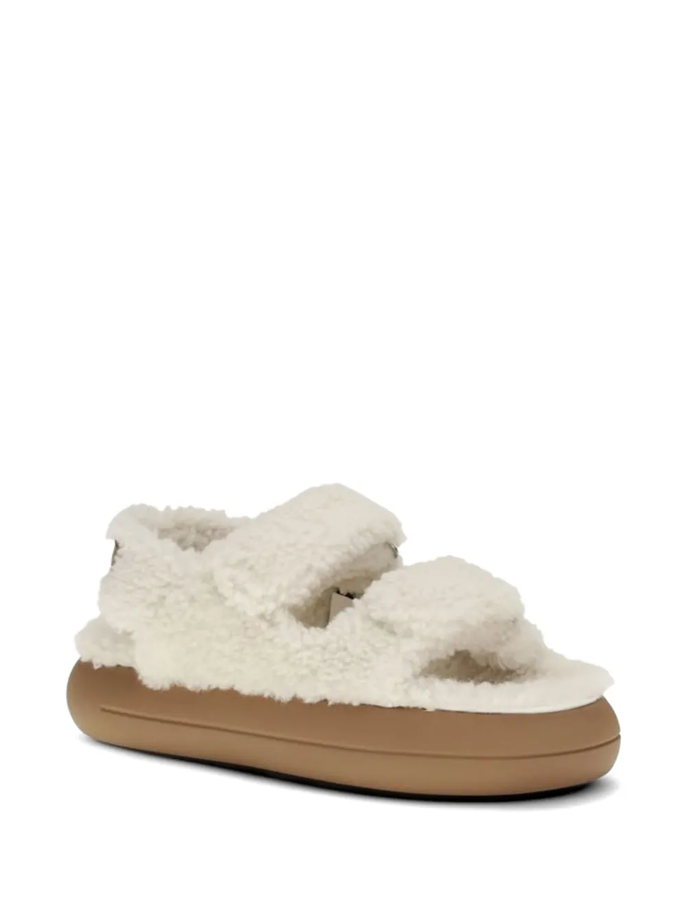 Moon Boot touch-strap sandals - Bianco