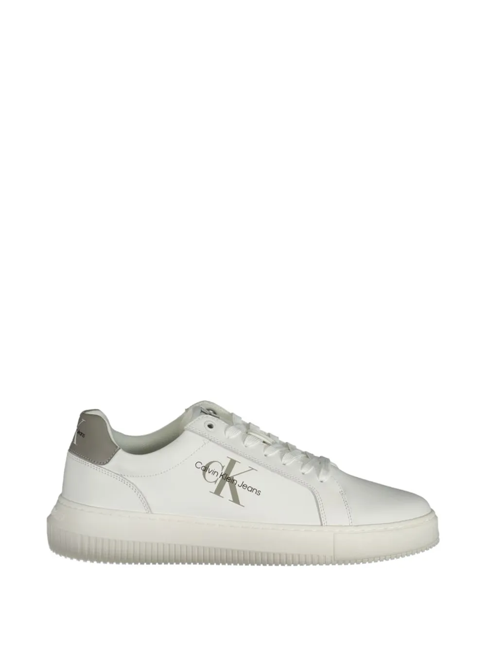 Calvin Klein monogram low-top sneakers - Bianco