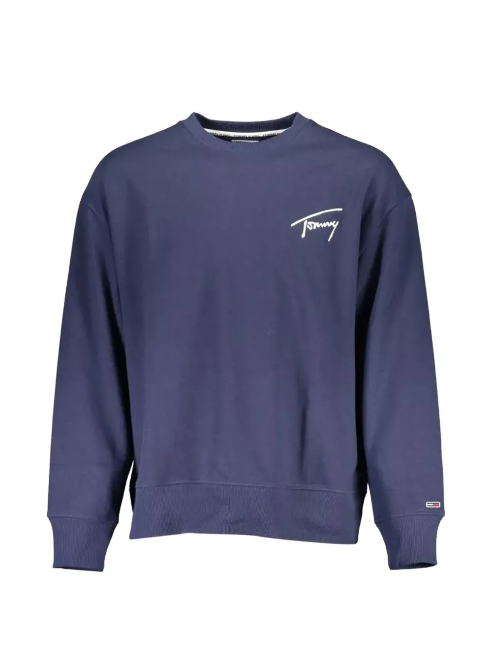 Tommy Hilfiger logo-embroidered sweater - Blu