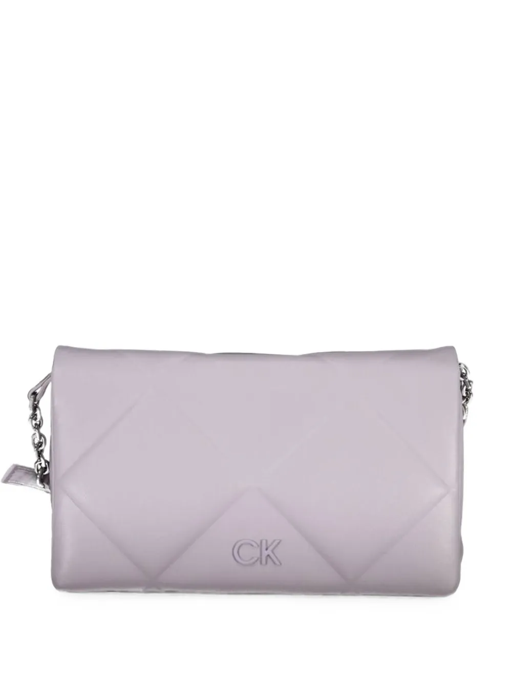 Calvin Klein quilted chain-strap shoulder bag