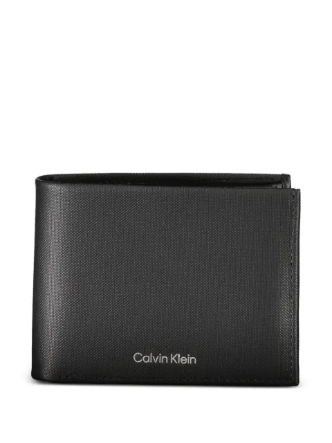 Calvin Klein logo-lettering bifold wallet