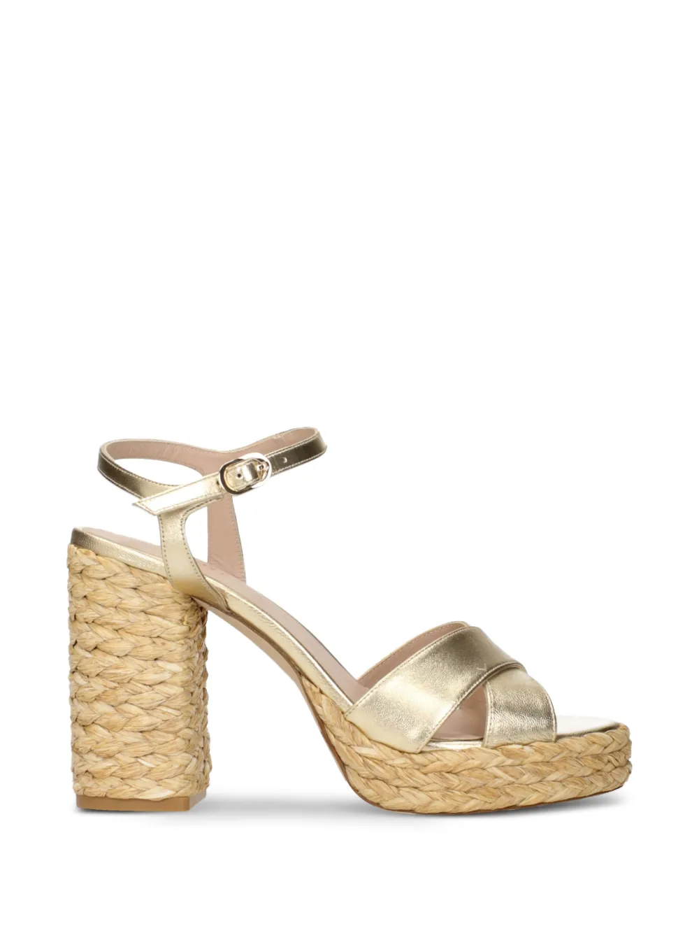 Stuart Weitzman Dayna platform sandals - Gold