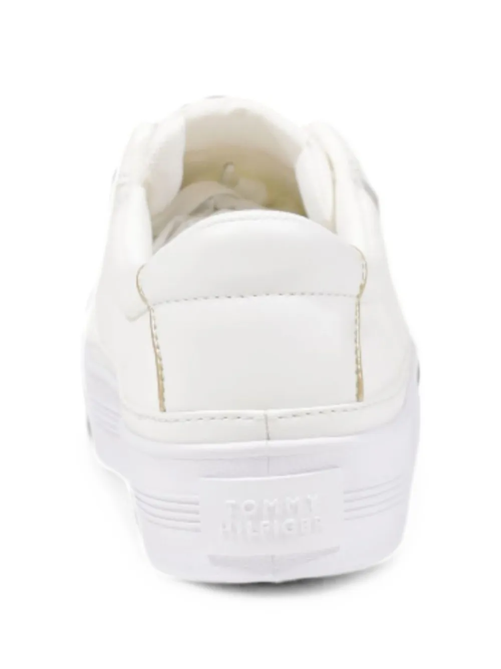 Tommy Hilfiger Essential sneakers met plateauzool Beige