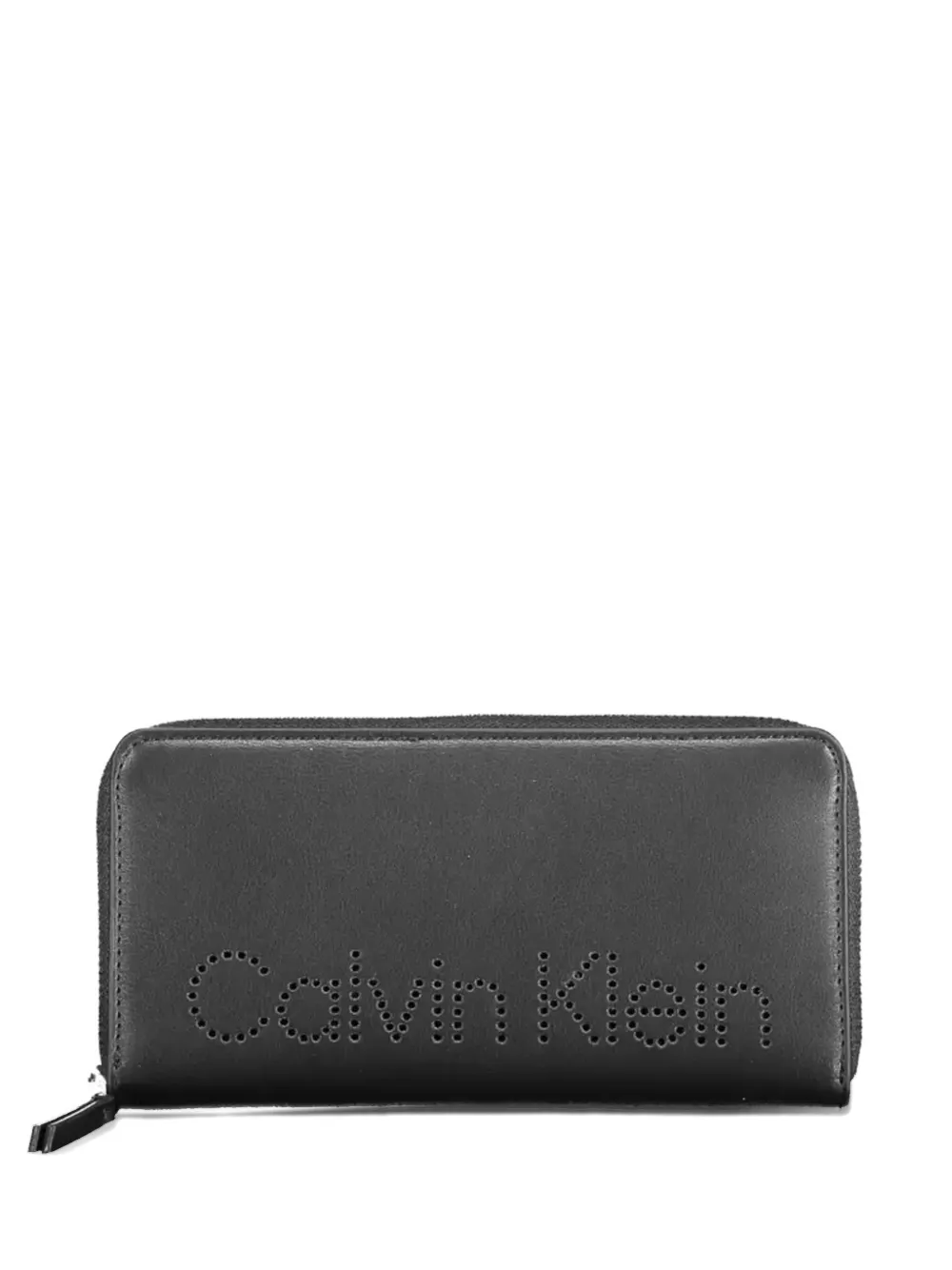 Calvin Klein logo-lettering wallet - Schwarz